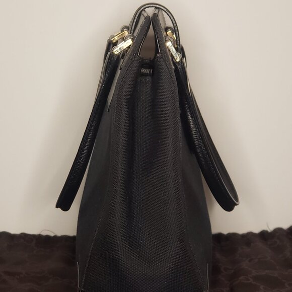 Gucci Canvas bag (with double G lining) - Picture 2 of 16